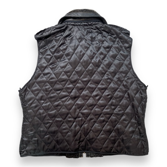 Vintage woman leather jacket with detachable lining XL - Picture 16 of 17